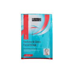 Radiate & Glow Facial Mask 1 tk hind ja info | Beauty Formulas Parfüümid, lõhnad ja kosmeetika | hansapost.ee