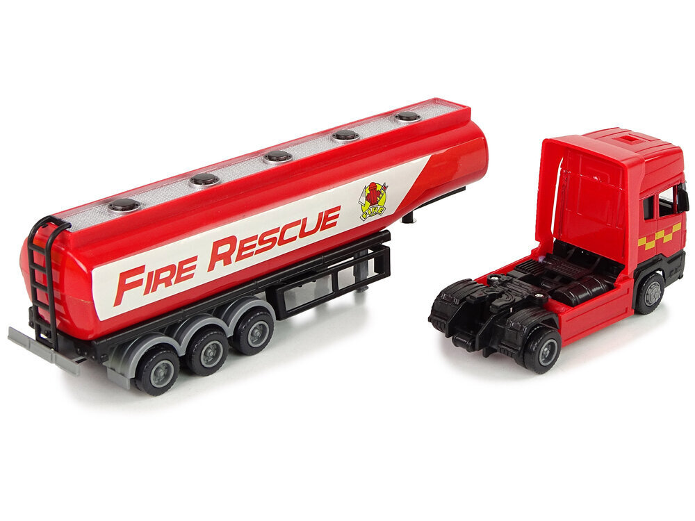 Tuletõrjeauto koos paagiga, 30 cm hind ja info | Mänguasjad poistele | hansapost.ee