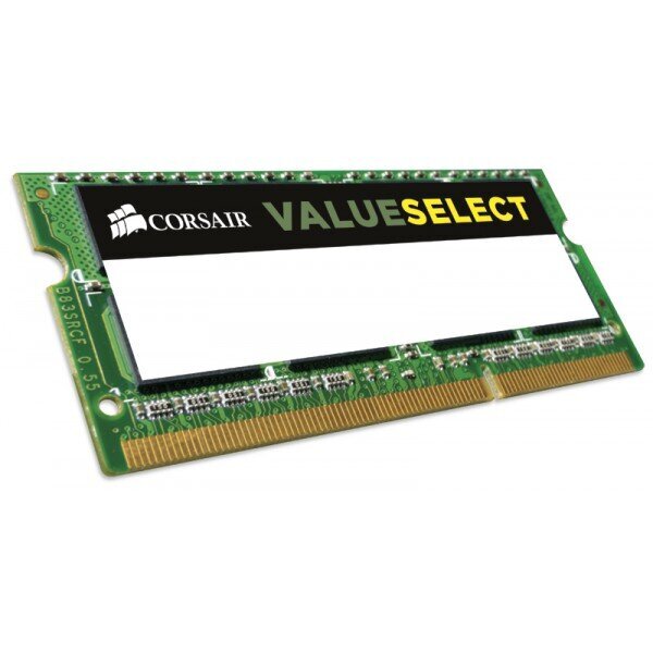 Corsair Value Select, 4 GB, DDR3L, 1333 MHz цена и информация | Operatiivmälu | hansapost.ee