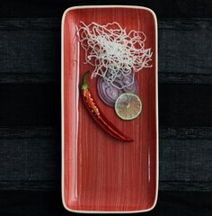 Сервировочная тарелка Ariane Terra Red, 36x16,5 см цена и информация | Посуда, тарелки, обеденные сервизы | hansapost.ee
