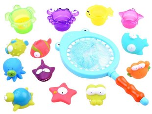 Värviline vannimänguasjade komplekt hind ja info | Beebide mänguasjad | hansapost.ee