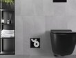 Mexen X-Wall-B peidetud tualettpaberi ümbris, Black цена и информация | Vannitoa aksessuaarid | hansapost.ee