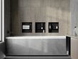 Mexen X-Wall-NR süvistatav seinariiul 2l, 30x30 cm, Black hind ja info | Vannitoa aksessuaarid | hansapost.ee