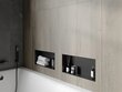Mexen X-Wall-NR süvistatav seinariiul, 45x20 cm, Black hind ja info | Vannitoa aksessuaarid | hansapost.ee