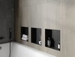 Mexen X-Wall-NR süvistatav seinariiul, 30x30 cm, Black hind ja info | Vannitoa aksessuaarid | hansapost.ee