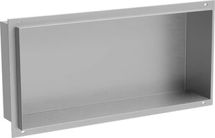 Mexen X-Wall-NR süvistatav seinariiul, 45x20 cm, Inox цена и информация | Аксессуары для ванной комнаты | hansapost.ee