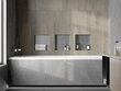 Mexen X-Wall-NR süvistatav seinariiul, 30x30 cm, Inox hind ja info | Vannitoa aksessuaarid | hansapost.ee