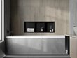 Mexen X-Wall-R süvistatav seinariiul 3l, 90x30 cm, Black hind ja info | Vannitoa aksessuaarid | hansapost.ee