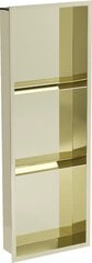 Mexen X-Wall-R süvistatav seinariiul 3l, 90x30 cm, Gold цена и информация | Аксессуары для ванной комнаты | hansapost.ee