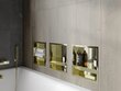 Mexen X-Wall-R süvistatav seinariiul 2l, 30x30 cm, Gold hind ja info | Vannitoa aksessuaarid | hansapost.ee