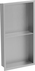 Mexen X-Wall-R süvistatav seinariiul 2l, 60x30 cm, Inox hind ja info | Vannitoa aksessuaarid | hansapost.ee