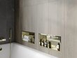 Mexen X-Wall-R süvistatav seinariiul, 45x20 cm, Gold hind ja info | Vannitoa aksessuaarid | hansapost.ee