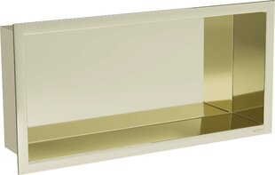 Mexen X-Wall-R süvistatav seinariiul, 45x20 cm, Gold цена и информация | Аксессуары для ванной комнаты | hansapost.ee