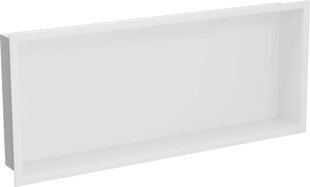 Mexen X-Wall-R süvistatav seinariiul, 75x30 cm, White цена и информация | Аксессуары для ванной комнаты | hansapost.ee
