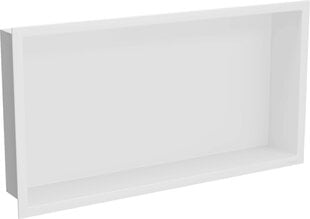 Mexen X-Wall-R süvistatav seinariiul, 60x30 cm, White цена и информация | Аксессуары для ванной комнаты | hansapost.ee