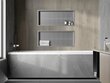 Mexen X-Wall-R süvistatav seinariiul, 75x30 cm, Inox цена и информация | Vannitoa aksessuaarid | hansapost.ee