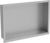 Mexen X-Wall-R süvistatav seinariiul, 45x30 cm, Inox hind ja info | Vannitoa aksessuaarid | hansapost.ee