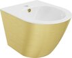 Seinapeale bidee Mexen Lena, White/Gold lines hind ja info | Bideed | hansapost.ee