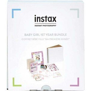 instax komplekt 1. lapse sünnipäevaks, roosa цена и информация | Pildiraamid | hansapost.ee