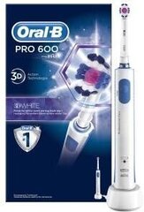 Oral-B PRO 600 White & Clean hind ja info | Elektrilised hambaharjad | hansapost.ee