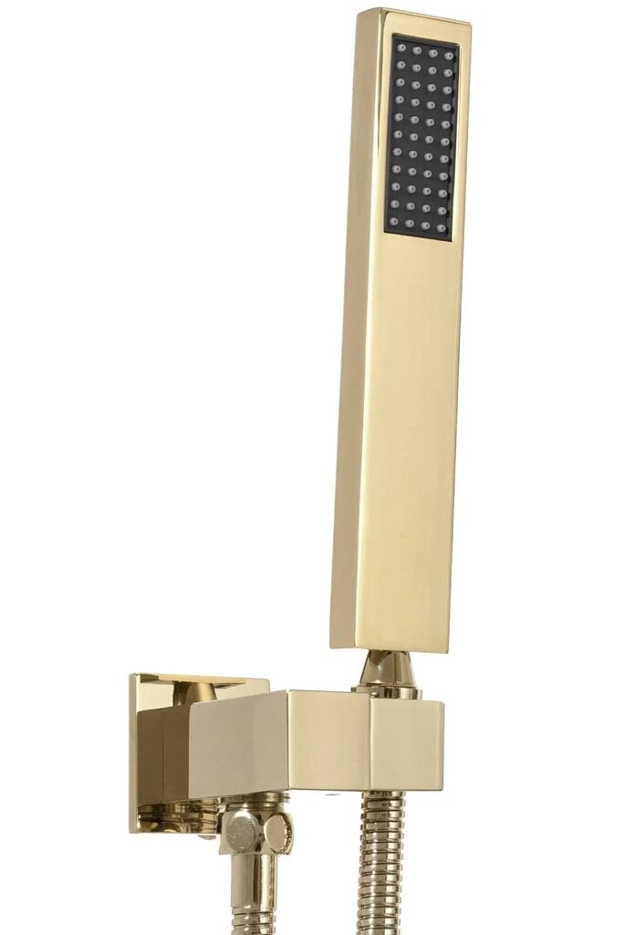Peidetud dušikomplekt koos termostaadiga REA Fenix ​​​​Davis, Gold, + Box цена и информация | Dušikomplektid ja süsteemid | hansapost.ee