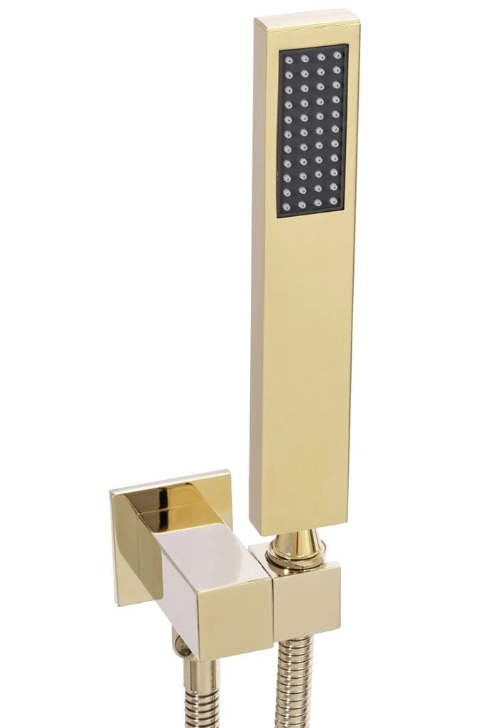 Peidetud dušikomplekt koos termostaadiga REA Fenix ​​​​Davis, Gold, + Box hind ja info | Dušikomplektid ja süsteemid | hansapost.ee