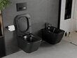 WC-pott Mexen Madox Rimless Slim Duroplast koos aeglaselt sulguva kaanega, Black matt hind ja info | WС-potid | hansapost.ee