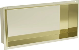 Mexen X-Wall-NR süvistatav seinariiul, 45x20 cm, Gold цена и информация | Аксессуары для ванной комнаты | hansapost.ee
