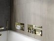 Mexen X-Wall-NR süvistatav seinariiul, 45x20 cm, Gold hind ja info | Vannitoa aksessuaarid | hansapost.ee