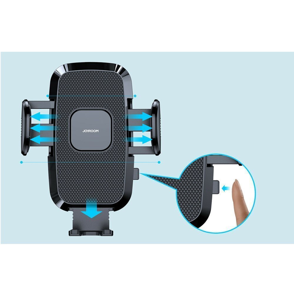 Joyroom car phone holder with flexible arm for dashboard windshield black (JR-ZS259) (Dashboard) hind ja info | Telefonihoidjad | hansapost.ee