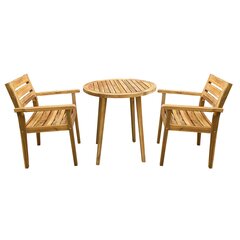 Laud FLORIAN D70xH75cm, akaatsia, puit price and information | Garden tables | hansapost.ee