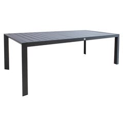 Стол TOMSON 216x100xH73см, тёмно-серый цена и информация | Садовые столы и столики | hansapost.ee
