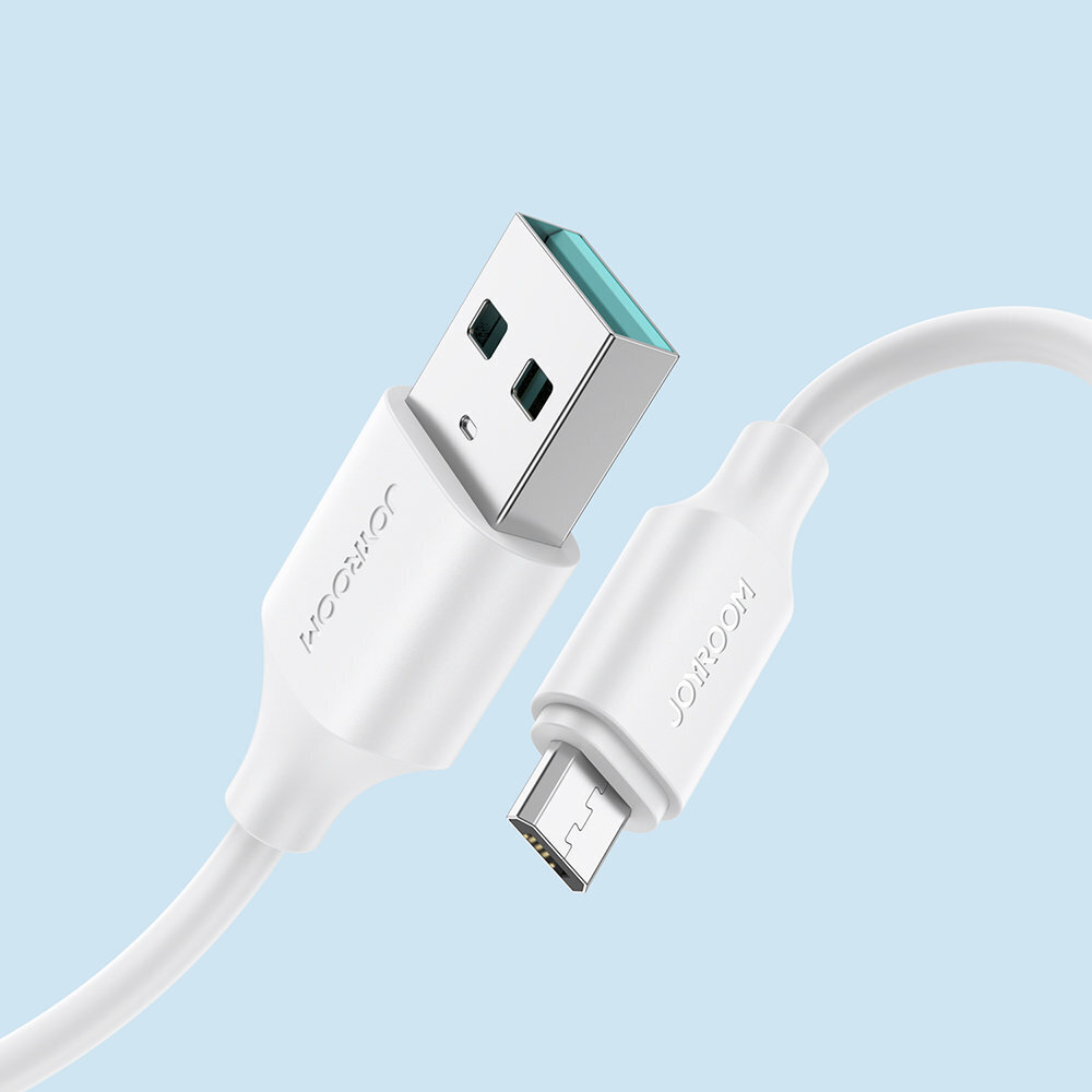 Joyroom cable USB-A - Micro USB 480Mb / s 2.4A 1m black (S-UM018A9) (Black) hind ja info | Mobiiltelefonide kaablid | hansapost.ee