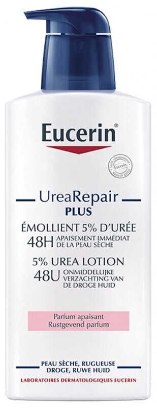 Ihupiim Eucerin UreaRepair PLUS Emollient 5% Urea 400 ml hind ja info | Kehakreemid, kehaõlid ja losjoonid | hansapost.ee