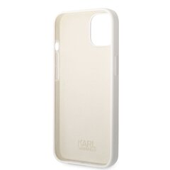 Karl Lagerfeld Liquid Silicone Ikonik NFT Case for iPhone 13 White цена и информация | Чехлы для телефонов | hansapost.ee