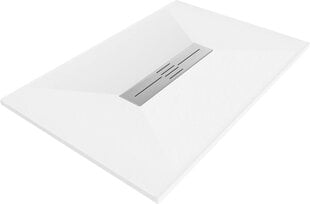 Ristkülikukujuline dušialus Mexen Toro SMC sifooniga, White, 140x70,80,90 cm hind ja info | Dušialused | hansapost.ee