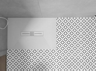 Ristkülikukujuline dušialus Mexen Toro SMC sifooniga, White, 130x70,80,90 cm hind ja info | Dušialused | hansapost.ee