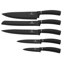 Комплект ножей BerlingerHaus Black Rose Collection, 6 предметов цена и информация | Ножи и аксессуары для них | hansapost.ee