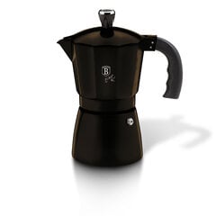 BerlingerHaus Metallic Line Espresso kohvikann Shiny Black Edition, 6 tass hind ja info | Teekannud, kohvikannud, veekeedukannud | hansapost.ee