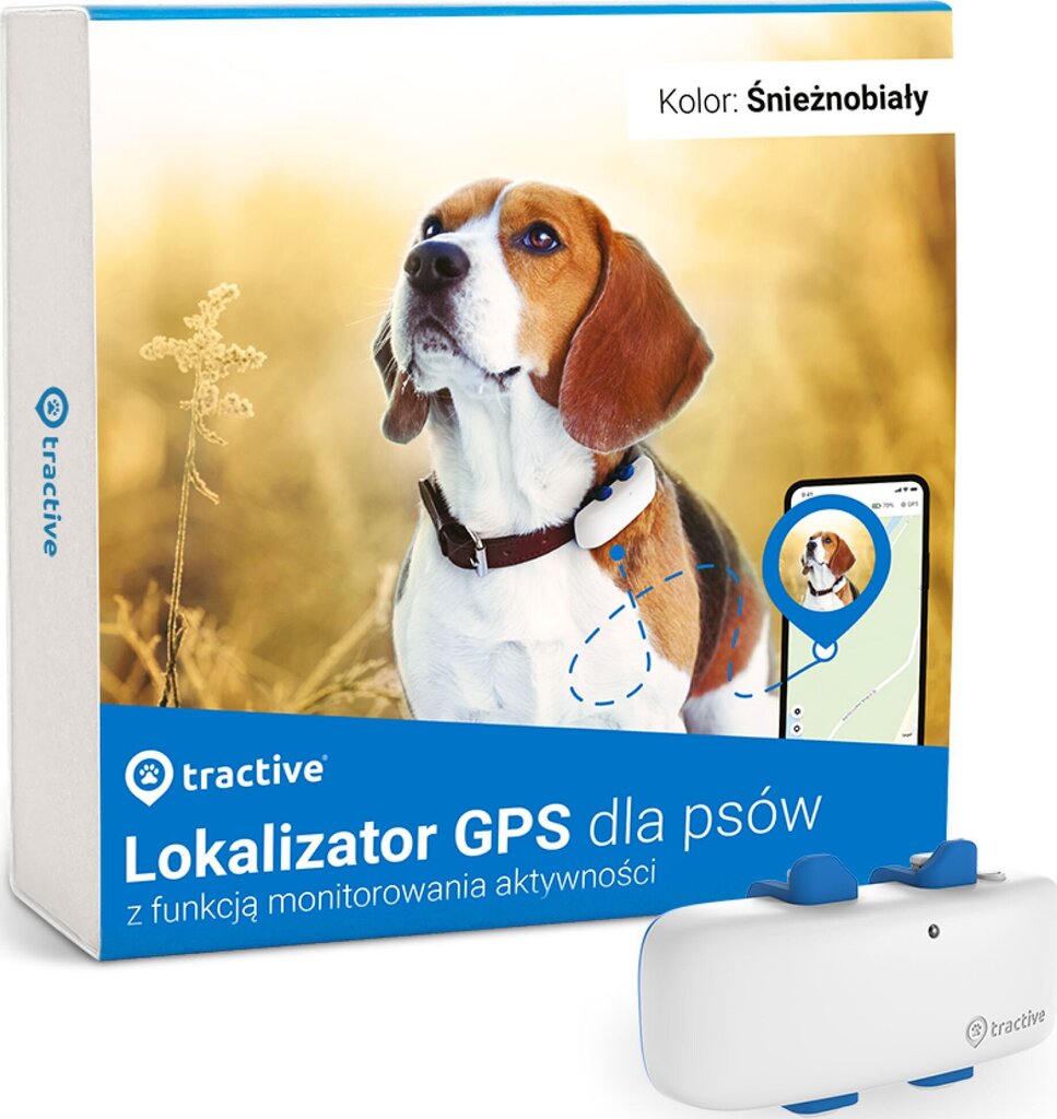 Tractive Tractive GPS DOG 4 koerajälgija koos aktiivsuse jälgimisega –  valge цена | hansapost.ee