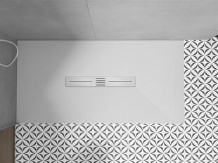 Ristkülikukujuline dušialus Mexen Toro SMC sifooniga, White, 160x70,80,90 cm hind ja info | Dušialused | hansapost.ee