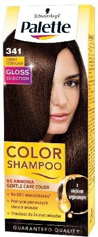 Värvimisšampoon Palette Color Shampoo nr 341 Dark Chocolate hind ja info | Juuksevärvid | hansapost.ee