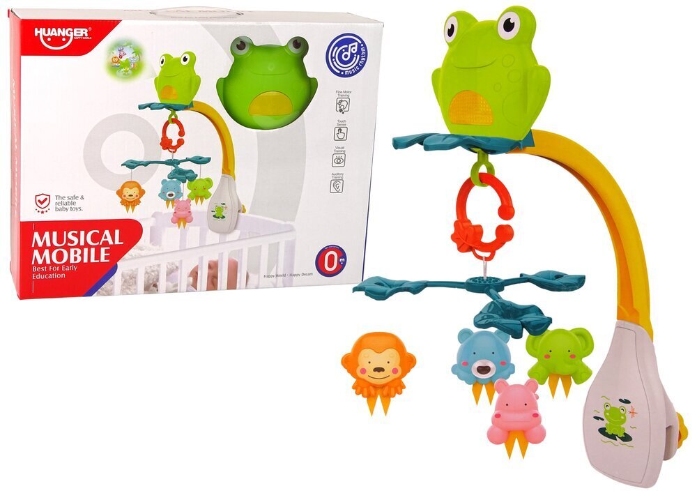 Roheline konna helinate karussell hind ja info | Beebide mänguasjad | hansapost.ee