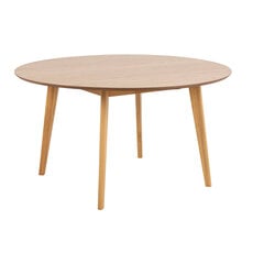 Обеденный стол ROXBY, D140xH76 см, дуб цена и информация | Кухонные и обеденные столы | hansapost.ee