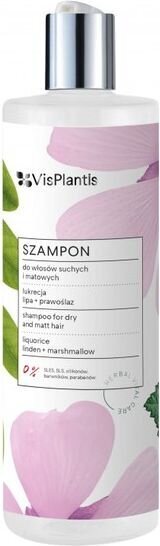 Šampoon kuivadele ja tuhmidele juustele Vis Plantis shampoo for dry and dull hair, 400 ml hind ja info | Šampoonid | hansapost.ee