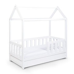 Детская кровать - домик Klups Hen, белый цвет цена и информация | Детские кровати | hansapost.ee