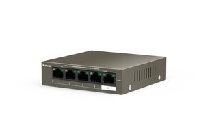 Tenda TEF1105P-4-63W-EU network switch Fast Ethernet (10/100) Power over Ethernet (PoE) Black hind ja info | Võrgulülitid | hansapost.ee