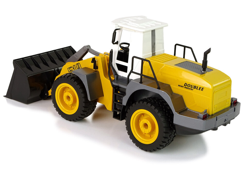 Kaugjuhitav ekskavaator R/C Wheel Loader, kollane цена и информация | Mänguasjad poistele | hansapost.ee