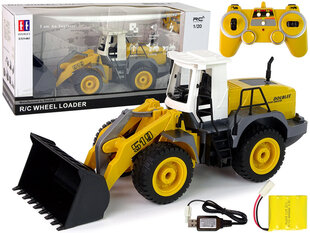 Экскаватор с дистанционным управлением R/C Wheel Loader, желтый цвет цена и информация | Игрушки для мальчиков | hansapost.ee