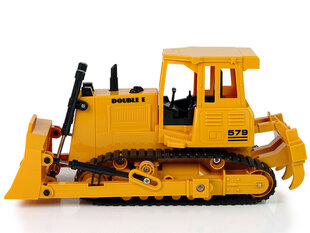 Экскаватор-бульдозер с дистанционным управлением, R/C truck type tractor, желтый цвет цена и информация | Игрушки для мальчиков | hansapost.ee